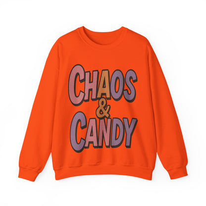 Chaos & Candy Fun Unisex Crewneck Sweatshirt