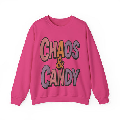 Chaos & Candy Fun Unisex Crewneck Sweatshirt